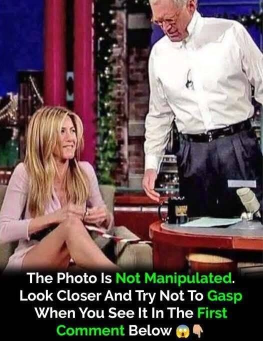 David Letterman’s question that left Jennifer Aniston very uncomfortable